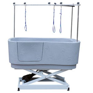 Badkar elektriskt pvc<br>L148xB80xH83-128 cm