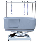 Badkar elektriskt pvc<br>L148xB80xH83-128 cm