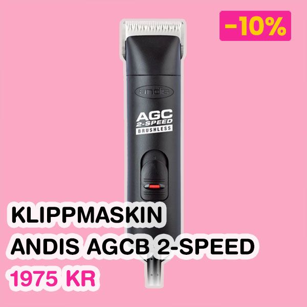 Andis AGCB 2-speed klippmaskin