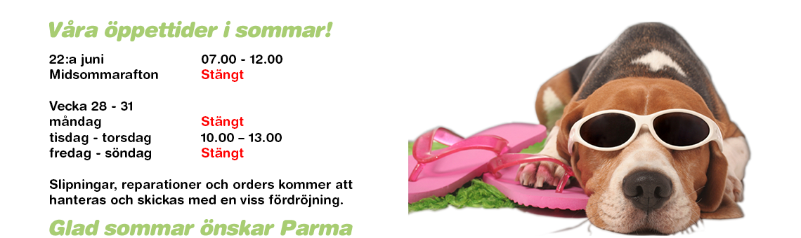 ppettider hos Parma 2023