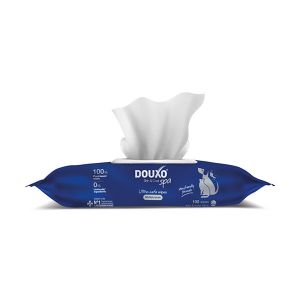 Douxo Spa Multipurpose Wipes 100 st - v�tservetter f�r hund och katt