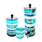 Disicide glasbehllare fr desinfektion