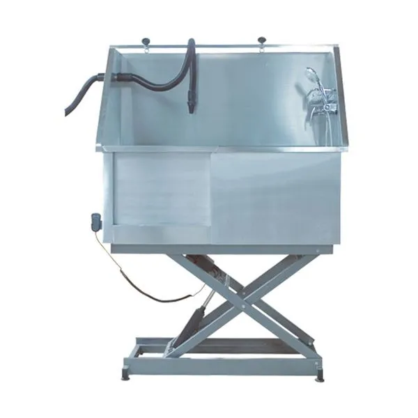 Elektriskt h�j o s�nkbart badkar