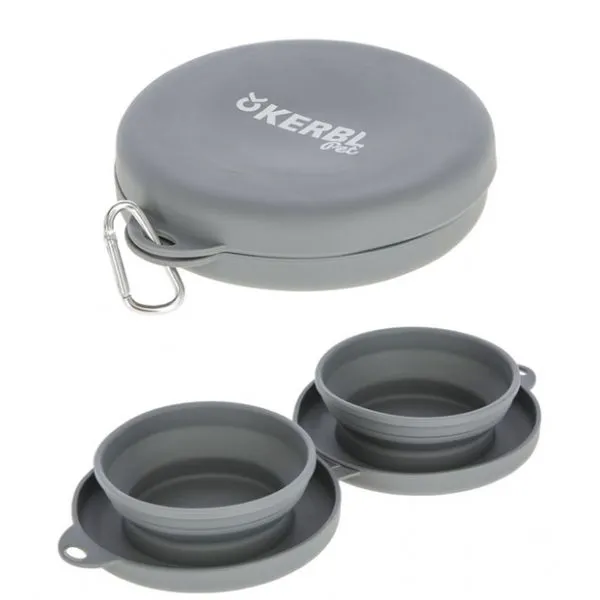 Hopf�llbar mat och vattensk�l