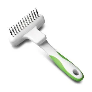 Andis karda/kam med roterande och fj�drande piggar