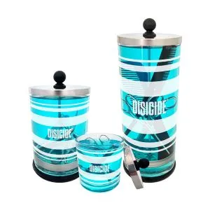 Disicide glasbehllare fr desinfektion